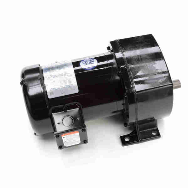 Leeson 0.50 Hp Ac Gearmotor, 3 Phase, 59 Rpm, 208-230/460 V, 48Y Frame, Tefc 107034.00